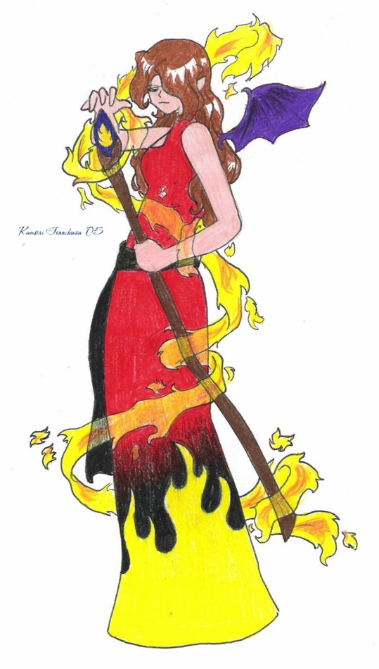 Evil Fire Faerie