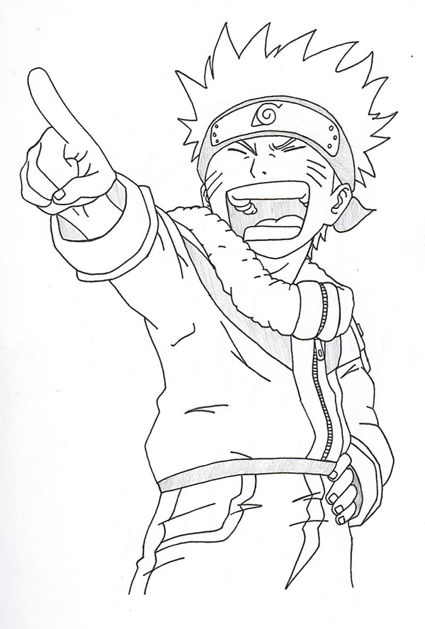 Naruto Pointing ToVictory