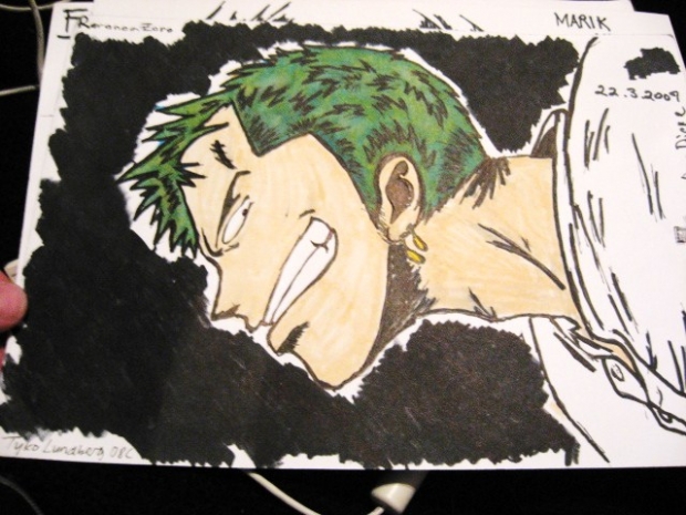 zoro from one piece :D