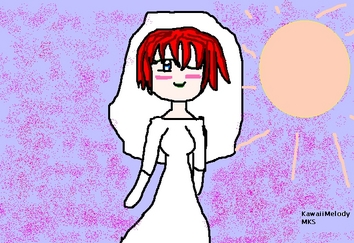 Nami In Her Wedding Dress