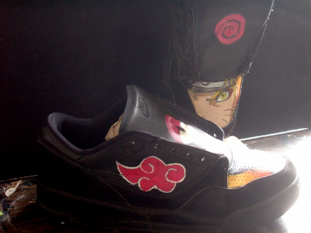 Naruto and Sasuke Sneakers