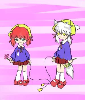 Kindergardener Youko And Kurama