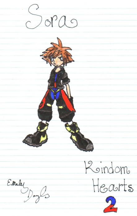 Sora From Kindom Hearts 2