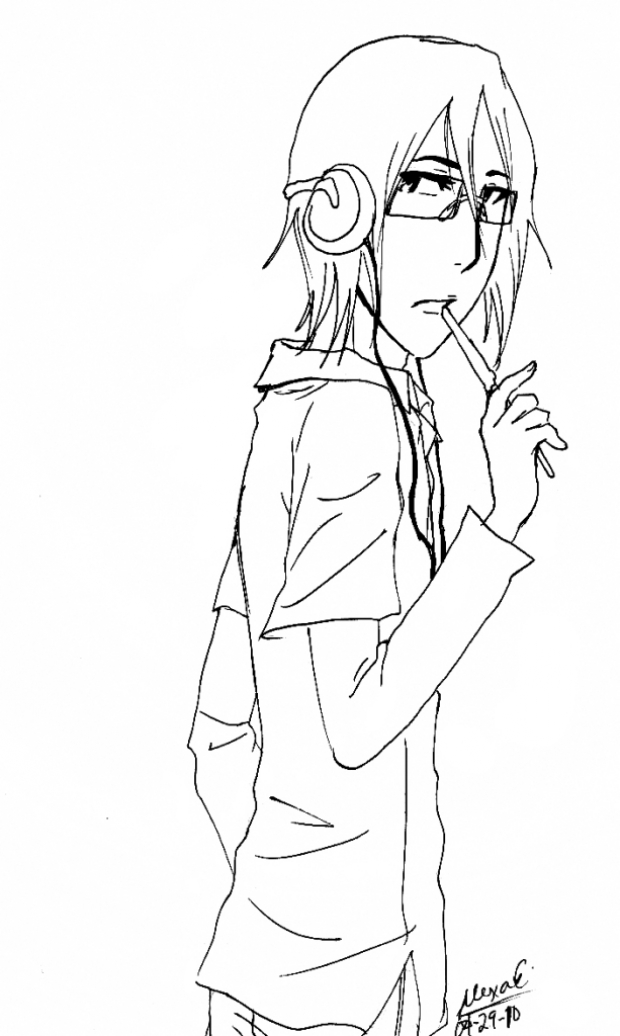 Uryu <3 Pocky