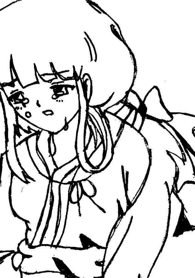 Kikyo Sad (ink)