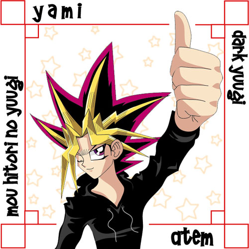 Look It's A Yami! XD