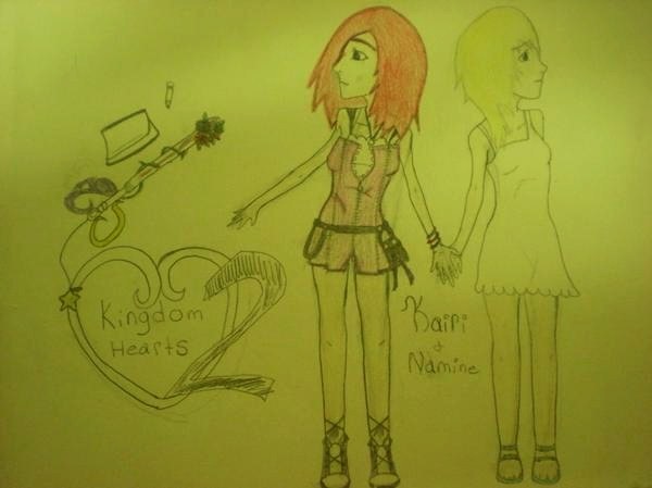 Kairi and Namine