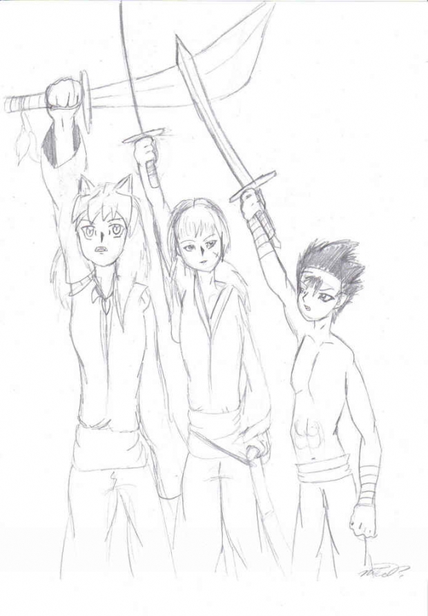 Three Swordsmen