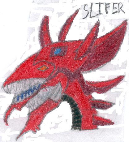 Slifer The Sky Dragon (colored)