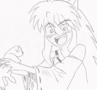 Inuyasha With A Dog