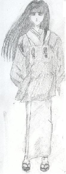 Megumi Pencil Drawing