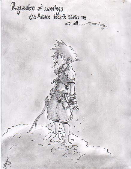 Carefree Sora - Kingdom Hearts