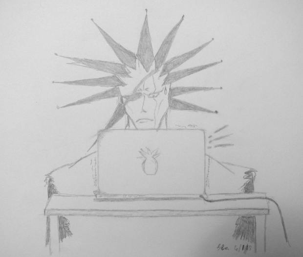 Kenpachi quick sketch