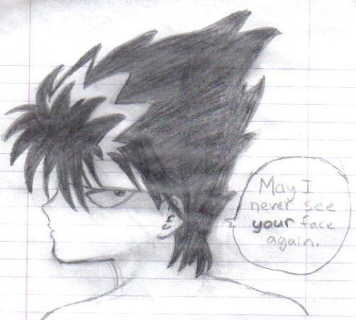 Hiei; Back Turned