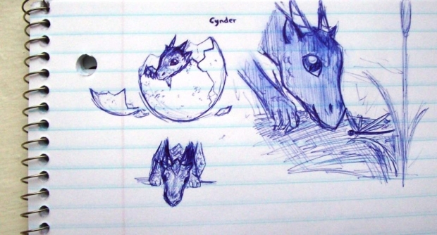 forced dragon sketches ;)