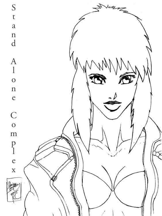 Maj. Motoko Kusanagi