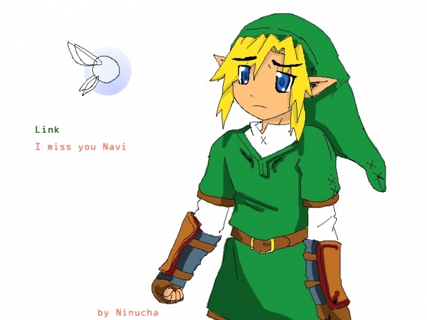 Link misses Navi ):