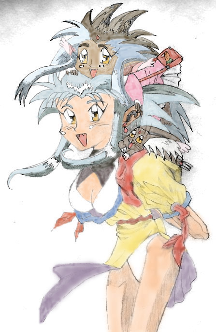 Ryoko and Kid Ryoouki