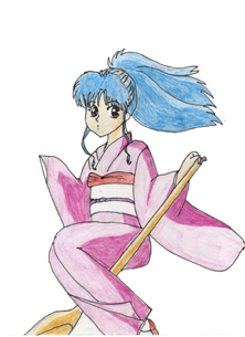 Botan On Her Oar