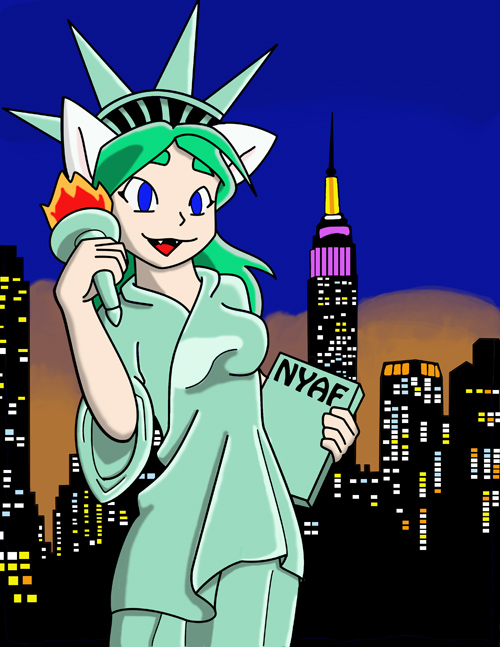 Cat girl of liberty