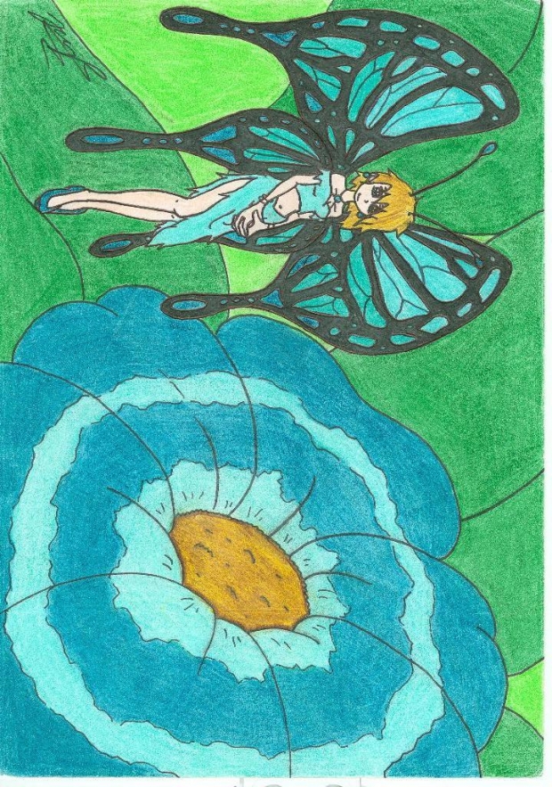 Butterfly Series- Blue