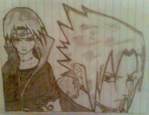 sasuke and itachi rivals