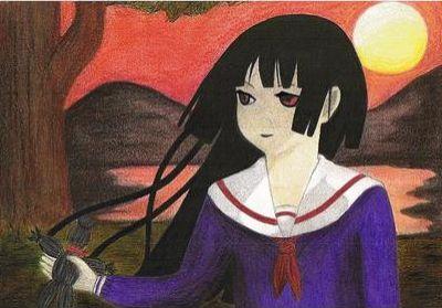 Jigoku Shoujo-pull The String