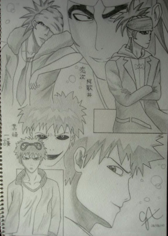 Ichigo and Renji