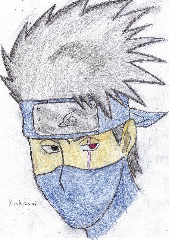 kakashi hatake colored