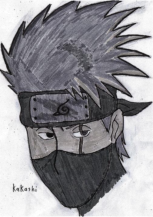 kakashi hatake in ink