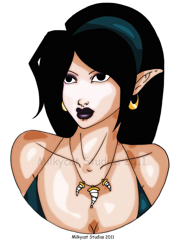 Elf bust