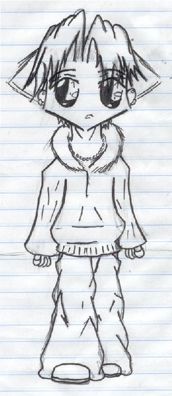 Chibi: Fuzzy Jacket