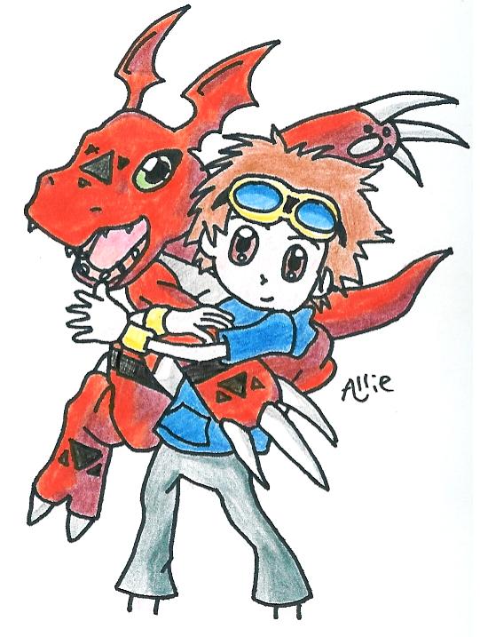 Takato And Guilmon