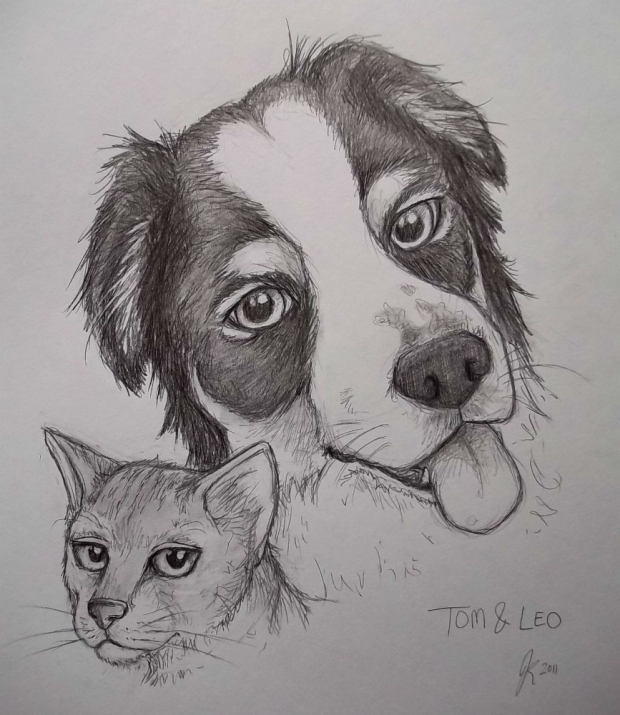 Tom and Leo sketch