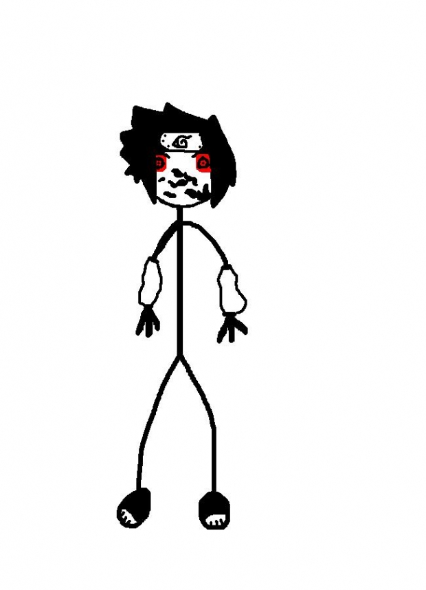 Sasuke Stick Figure