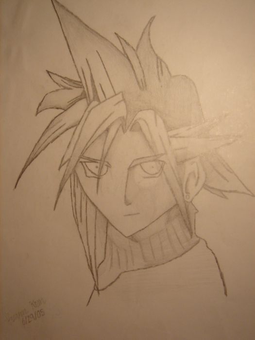 Cloud (face Sketch)