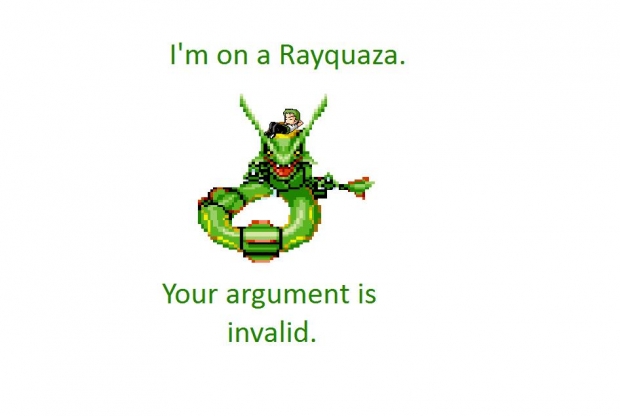 I'm on a Rayquaza