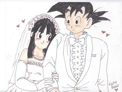 Goku & ChiChi Marriage