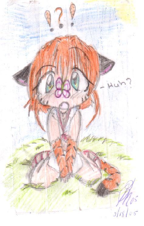 Ellie As A Tiger Demon