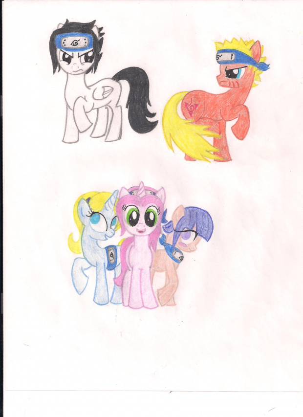 Naruto Ponies!