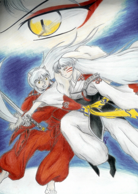 Sesshomaru And Inuyasha Fight