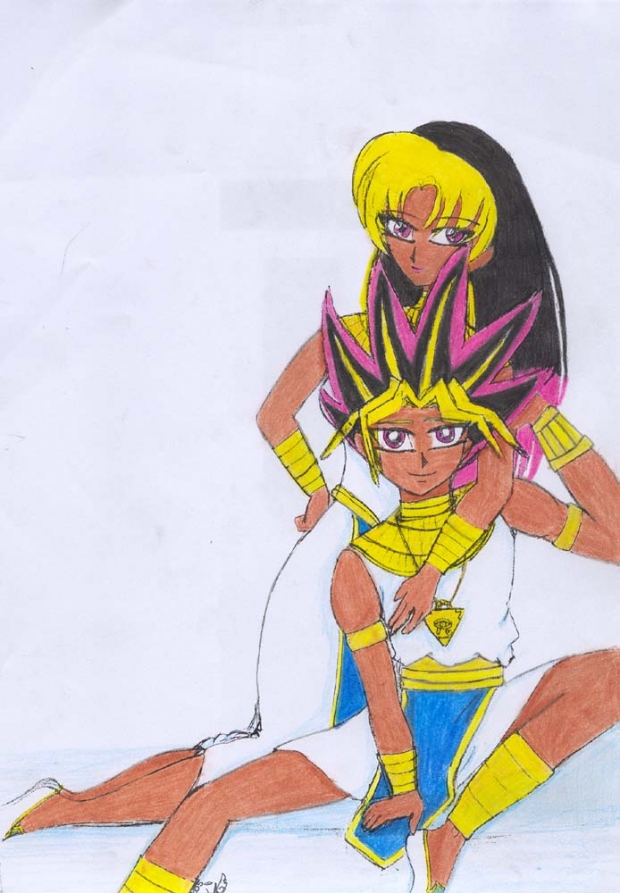 Atem And Neteph- Egyptian Twins