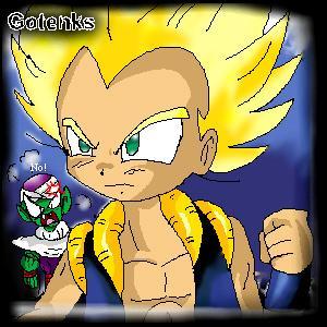 Chibi Gotenks and Piccolo