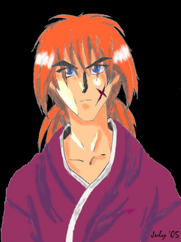 Kenshin..colored!