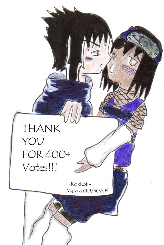 Thank You For 400+ Votes!!