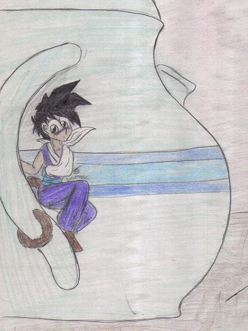 Gohan On A Teapot