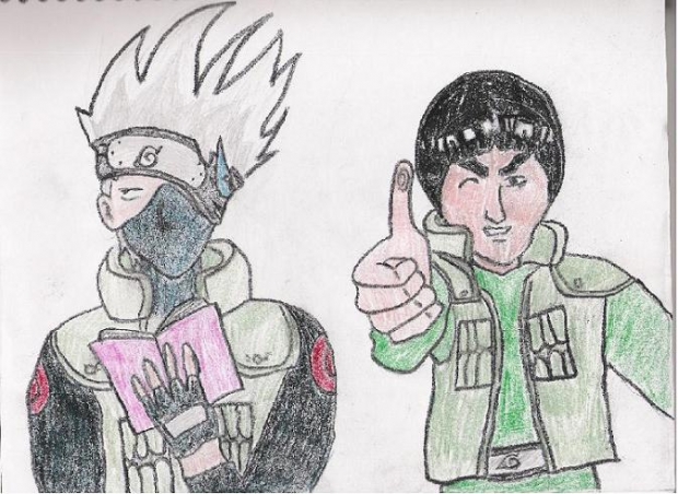 Gai And Kakashi