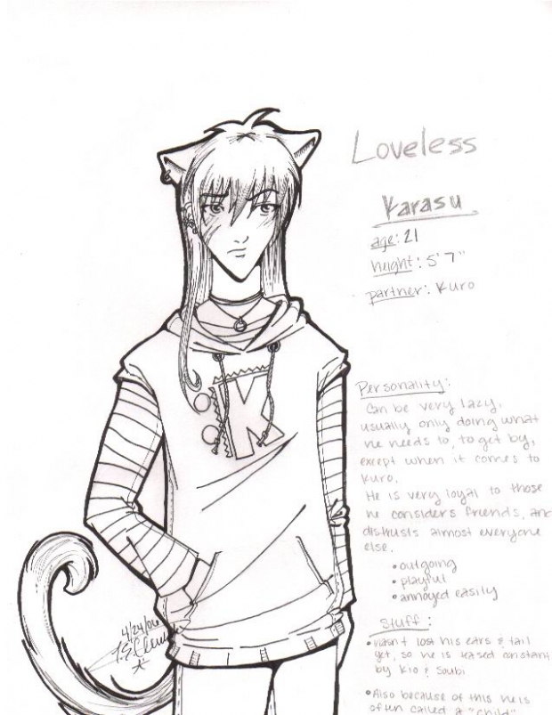 Karasu - Loveless Oc