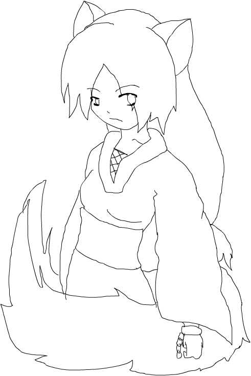 Shashu Lineart (uncolored)