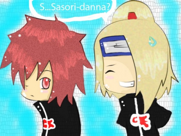 "uhm...sasori-danna?"